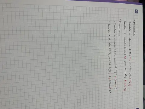 Apunts manuscrits sobre aposicions i tipus de subordinades