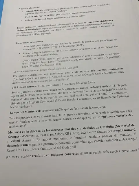 Les plataformes catalanistes, el Memorial de Greuges i la campanya contra el Codi civil