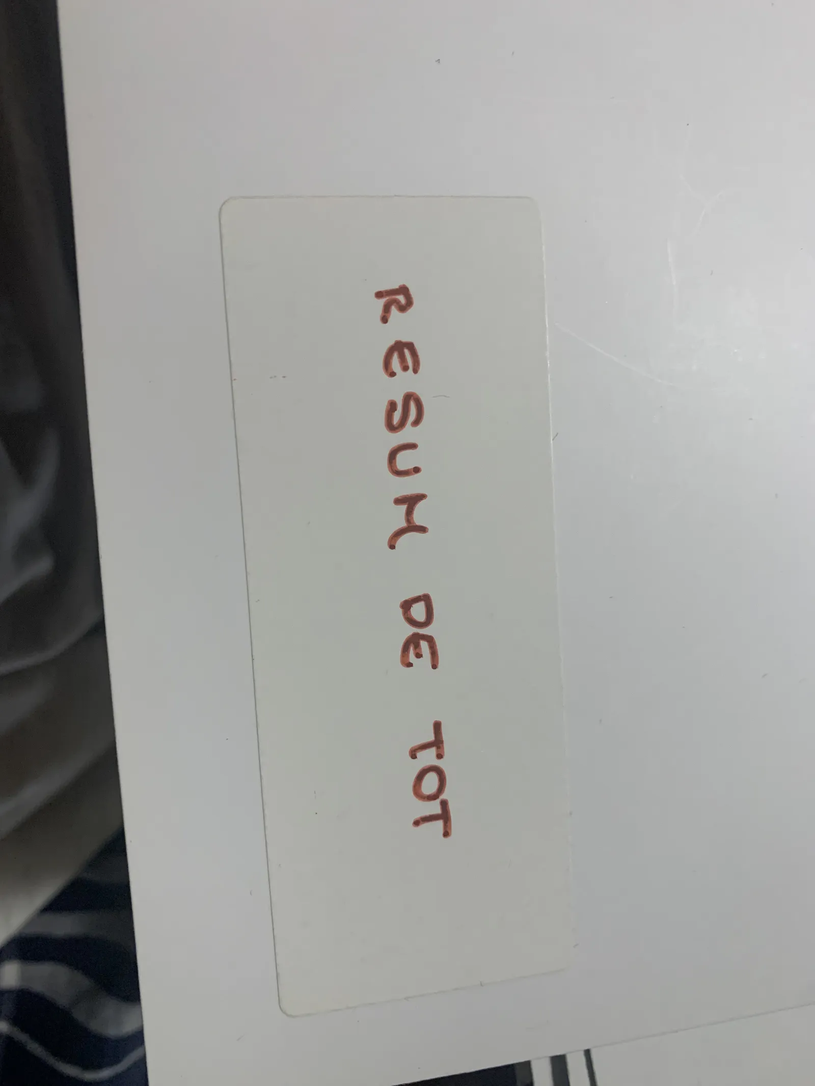 Separador retolat «Resum de tot»