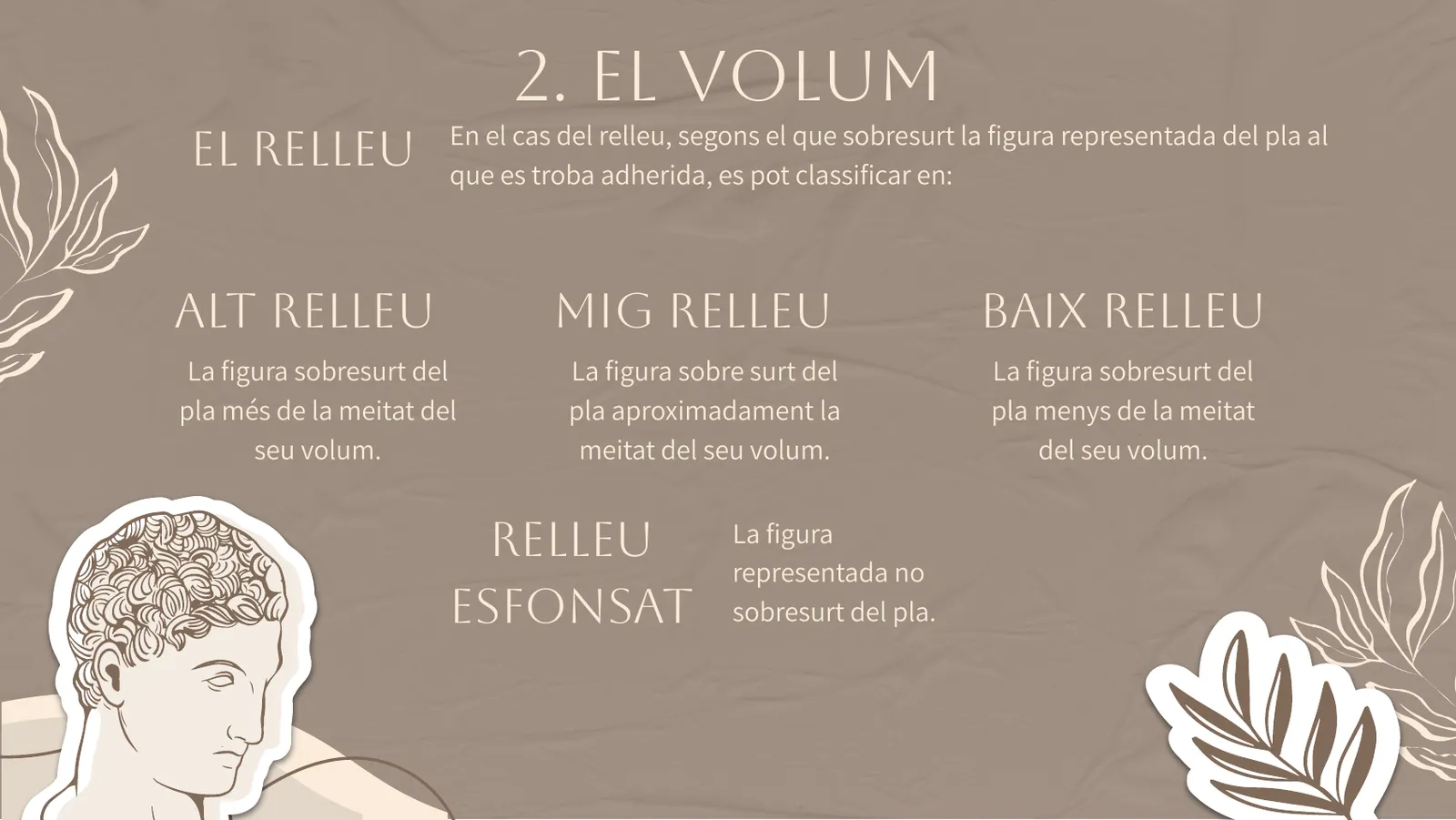 Classes de relleu segons el que sobresurt