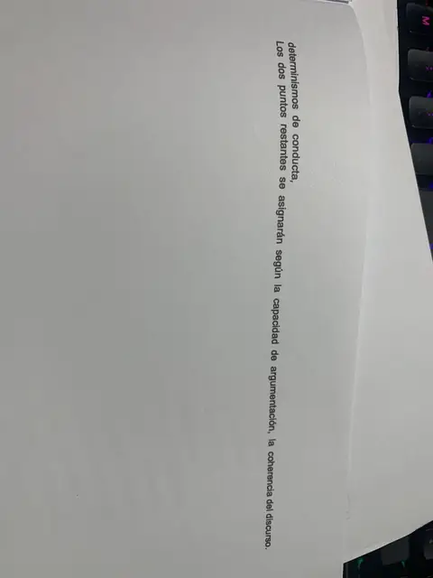 Final del dossier: solo el texto del margen sobre los determinismos de conducta