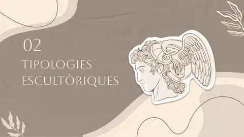 Portada del bloc de tipologies escultòriques