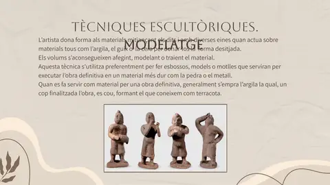 La tècnica del modelatge