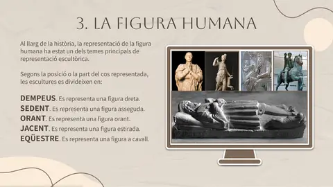 Posicions de la figura humana en escultura