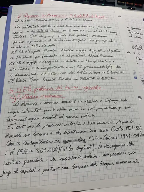 L'Estatut de Núria de 1931, la seva aprovació retallada el 1932 i els problemes del Bienni Reformista