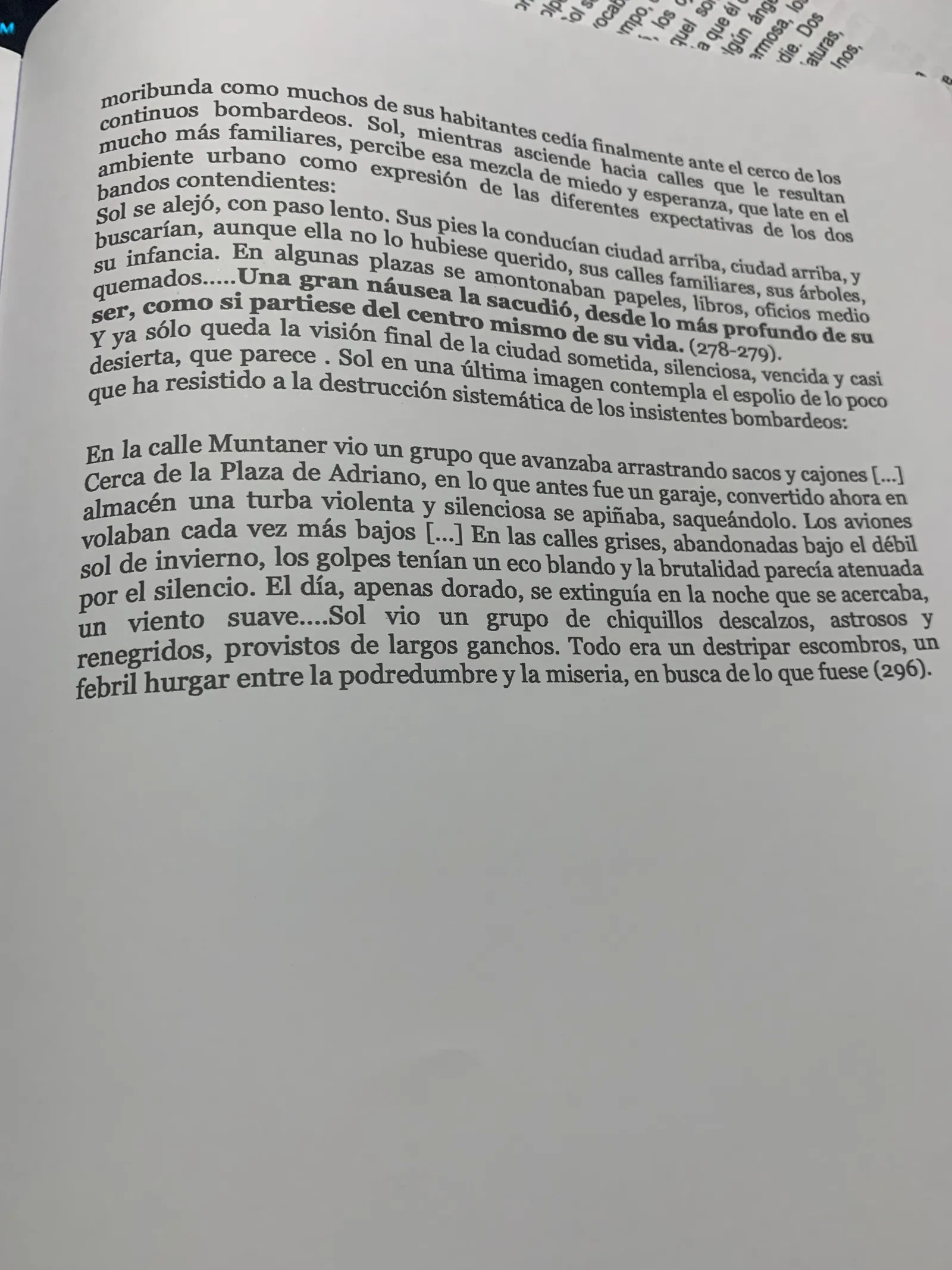La Barcelona bombardeada y la visión final de la ciudad destruida