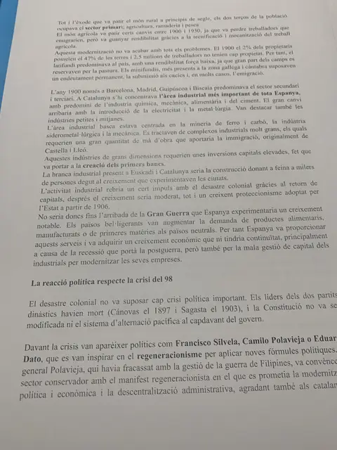 L'èxode rural, la industrialització catalana i basca, i la reacció política a la crisi del 98