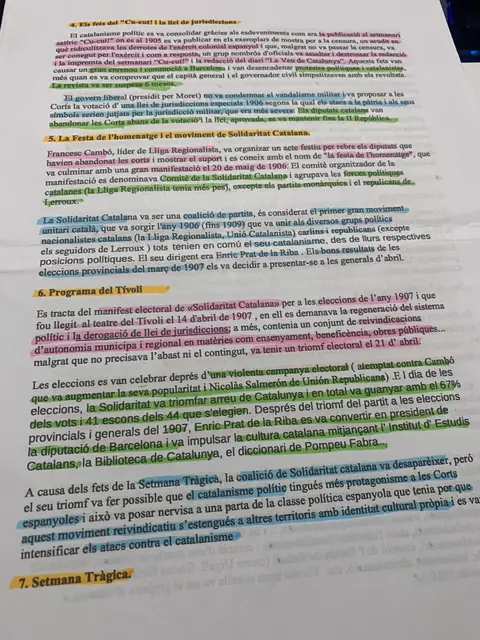 El «Cu-Cut!», la Llei de Jurisdiccions, Solidaritat Catalana i el Programa del Tívoli de 1907