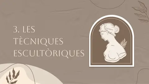 Portada del bloc de tècniques escultòriques