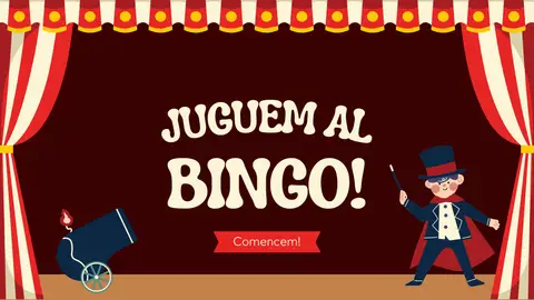Diapositiva decorativa: introducció al joc de bingo