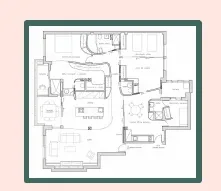 Plànol de planta d'un habitatge